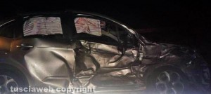 Vetralla - L'incidente a Tre Croci