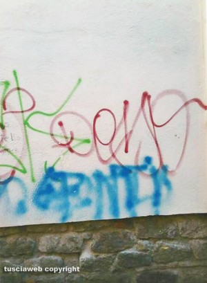 Viterbo - Degrado nel quartiere Cunicchio