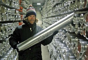 L'archivio dei segmenti di carota