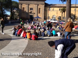 Capranica - Il presepe in piazza Madonna del Piano