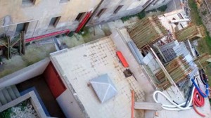 Il cantiere del teatro Unione