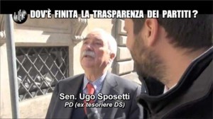 Ugo Sposetti alle Iene