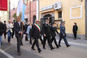 Castel sant'Elia - Inaugurata la stele 
