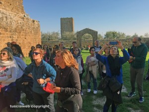 Tuscania  - A passeggio sulle scene del film Uccellacci e Uccellini di Pier Paolo Pasolini