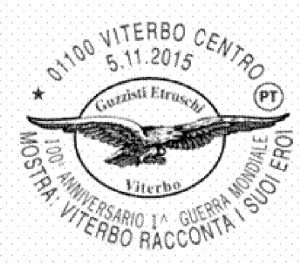 Un annullo per “Viterbo racconta i suoi eroi”