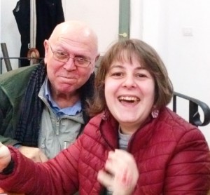 Narni - Mariano Mastrolonardo e la figlia Francesca