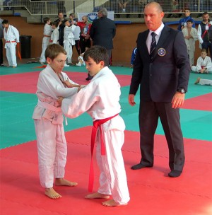 Sport - Judo - Il viterbese Diego Tonicchi in azione