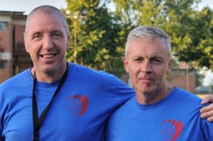 Sport - Giuseppe Lanzi e Luca Fantera dell'Amatori rugby di Civita Castellana