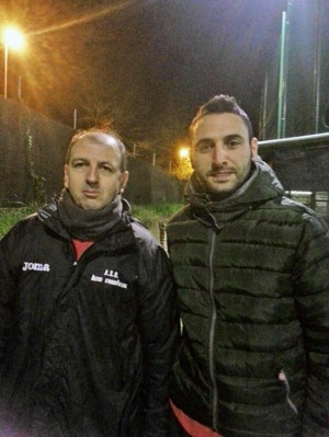 I due mister Gianluca Salvicchi e Massimiliano Di Laura