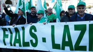 Roma - La Fials Viterbo alla manifestazione del pubblico impiego