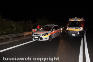 Ancora un incidente sulle strade della Tuscia