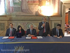 Viterbo - Comune - Firmato il protocollo con Luoyang