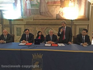 Viterbo - Comune - Firmato il protocollo con Luoyang