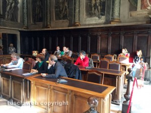 Viterbo - La riunione della quarta commissione 