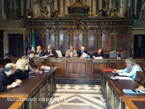Viterbo - La riunione della quarta commissione