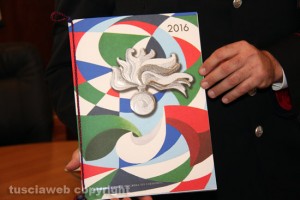Viterbo - Carabinieri - La copertina del calendario 2016