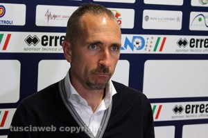 Sport - Calcio - Viterbese - L'allenatore Federico Nofri