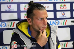 Sport - Calcio - Viterbese - L'attaccante Alessandro Romeo