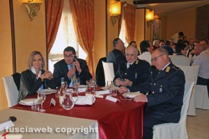 Fabrica di Roma - Il pranzo sociale del Sodalizio - L'assessore Barelli e la consigliera De Alexandris
