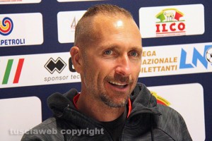 Sport - Calcio - Viterbese - L'allenatore Federico Nofri