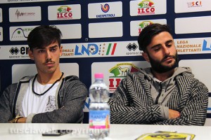 Sport - Calcio - Viterbese - Riccardo Pandolfi e Luca Belcastro