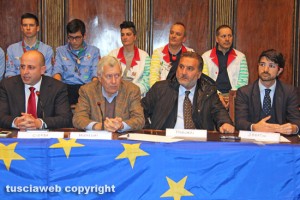 Viterbo - Capitale europea volontariato - La consegna degli attestati