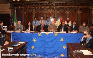 Viterbo - Capitale europea volontariato - La consegna degli attestati