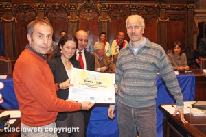 Viterbo - Capitale europea volontariato - La consegna degli attestati