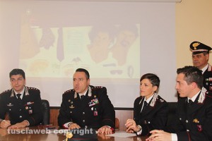 Operazione The Mask - La conferenza stampa per illustrare le indagini