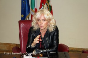 La presidente Cotral Amalia Colaceci