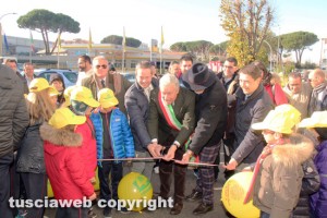 Viterbo - Inaugurazione mercato coperto - Il taglio del nastro