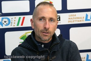 Sport - Calcio - Viterbese - L'allenatore Federico Nofri
