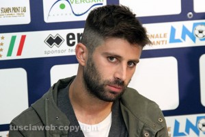 Sport - Calcio - Viterbese - Il nuovo acquisto Stefano Selvatico