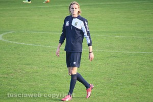 Sport - Calcio - Viterbese - Nicola Andreis durante il match in famiglia