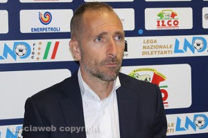 Sport - Calcio - Viterbese - L'allenatore Federico Nofri