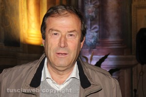 Viterbo - Sergio Burratti durante la consegna delle onorificenze sportive