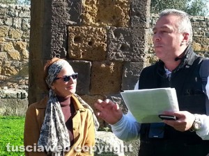 Tuscania  - A passeggio sulle scene del film Uccellacci e Uccellini di Pier Paolo Pasolini - Lorena Paris e Silvio Cappelli