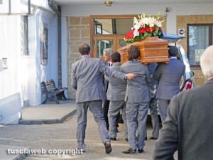 Viterbo - I funerali di Angelo Cenni