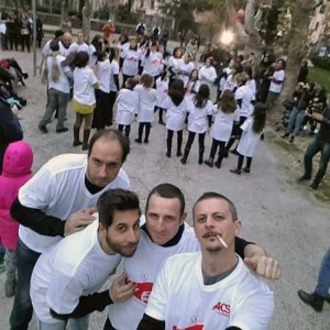 Vetralla - Flash mob contro la violenza sulle donne
