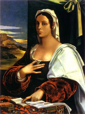 Vittoria Colonna - Ritratto di Sebastiano del Piombo