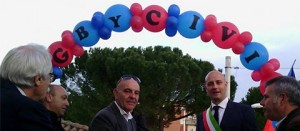 Civita Castellana - L'inaugurazione delle nuove tribune