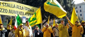 Il blitz di Coldiretti