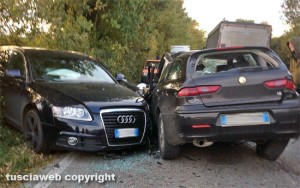 Fabrica di Roma - Incidente sulla sp Massarella