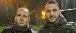 I due mister Gianluca Salvicchi e Massimiliano Di Laura
