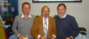 Sport - Calcio - Da sinistra: Tozzi, Gasbarri e Palanca durante la riunione