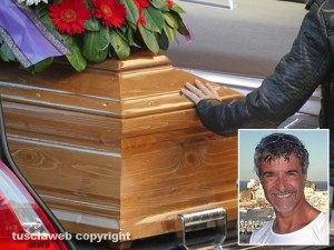 Viterbo - I funerali di Angelo Cenni