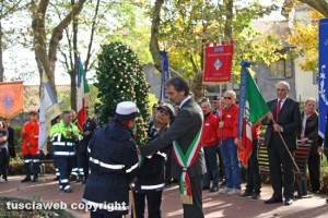 Montefiascone - Il sindaco Cimarello alla Giornata dell'unità nazionale e festa delle forze armate