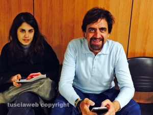 Blitz di Valerio Staffelli al tribunale di Viterbo