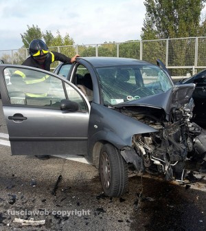 L'incidente sulla Cassia Sud
