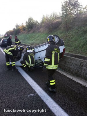 L'incidente sulla superstrada